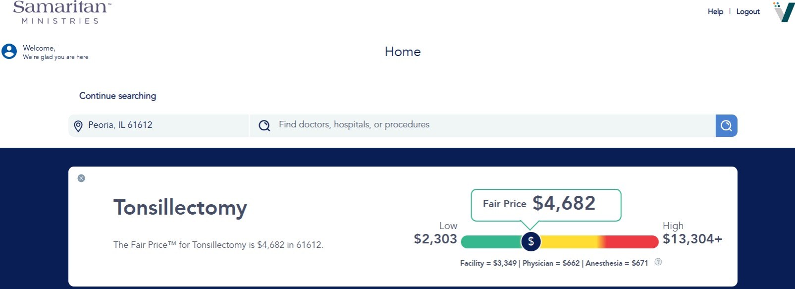 Valenz Bluebook Procedure Example Image #1