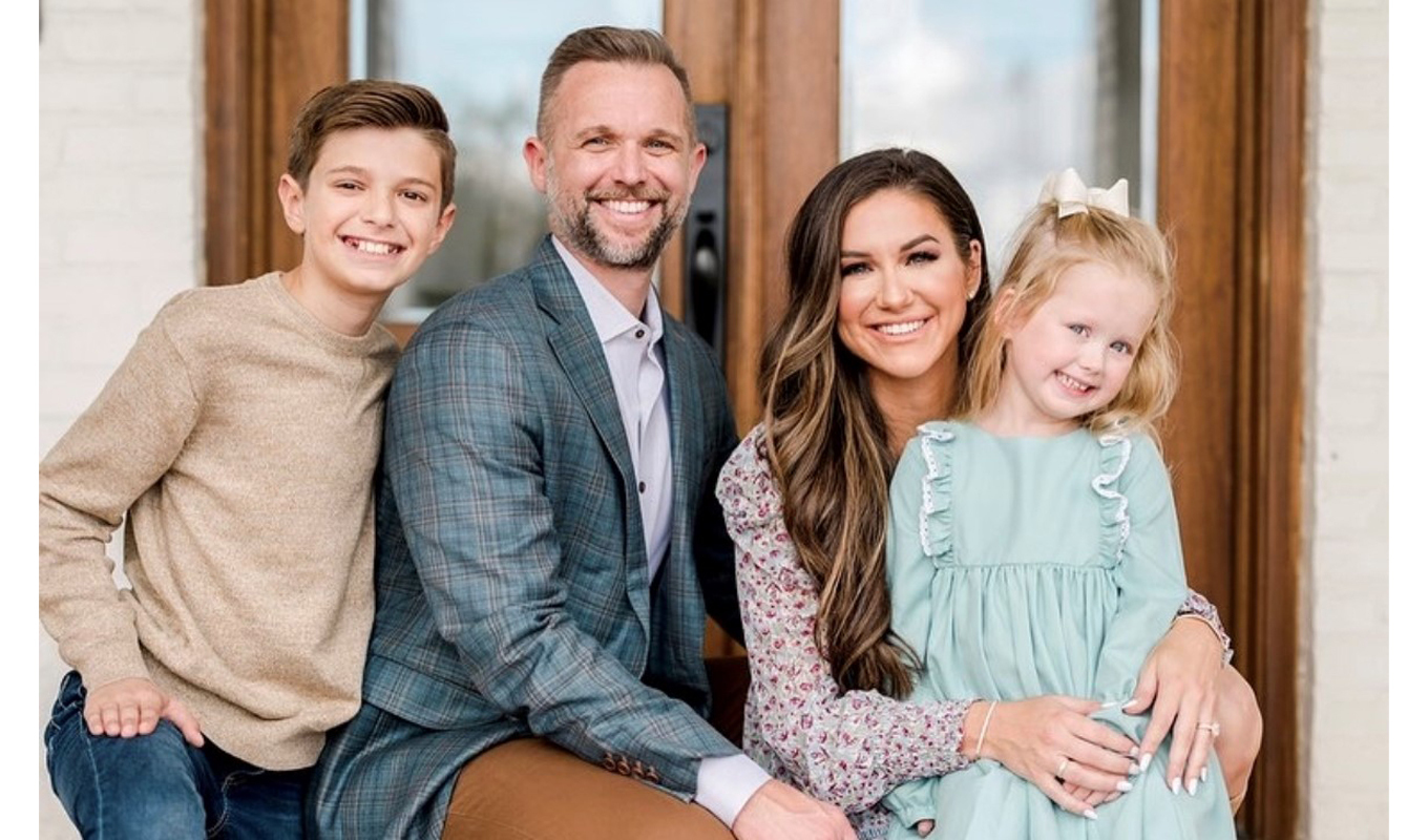 Family of a young boy, a dad, a mom, and a young girl