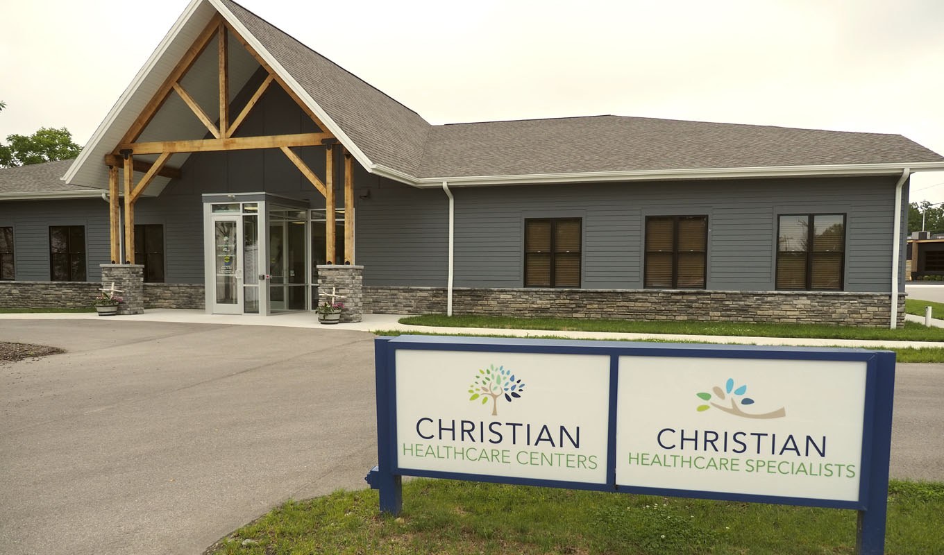 Exterior of Christian Healthcare Specialists facility.