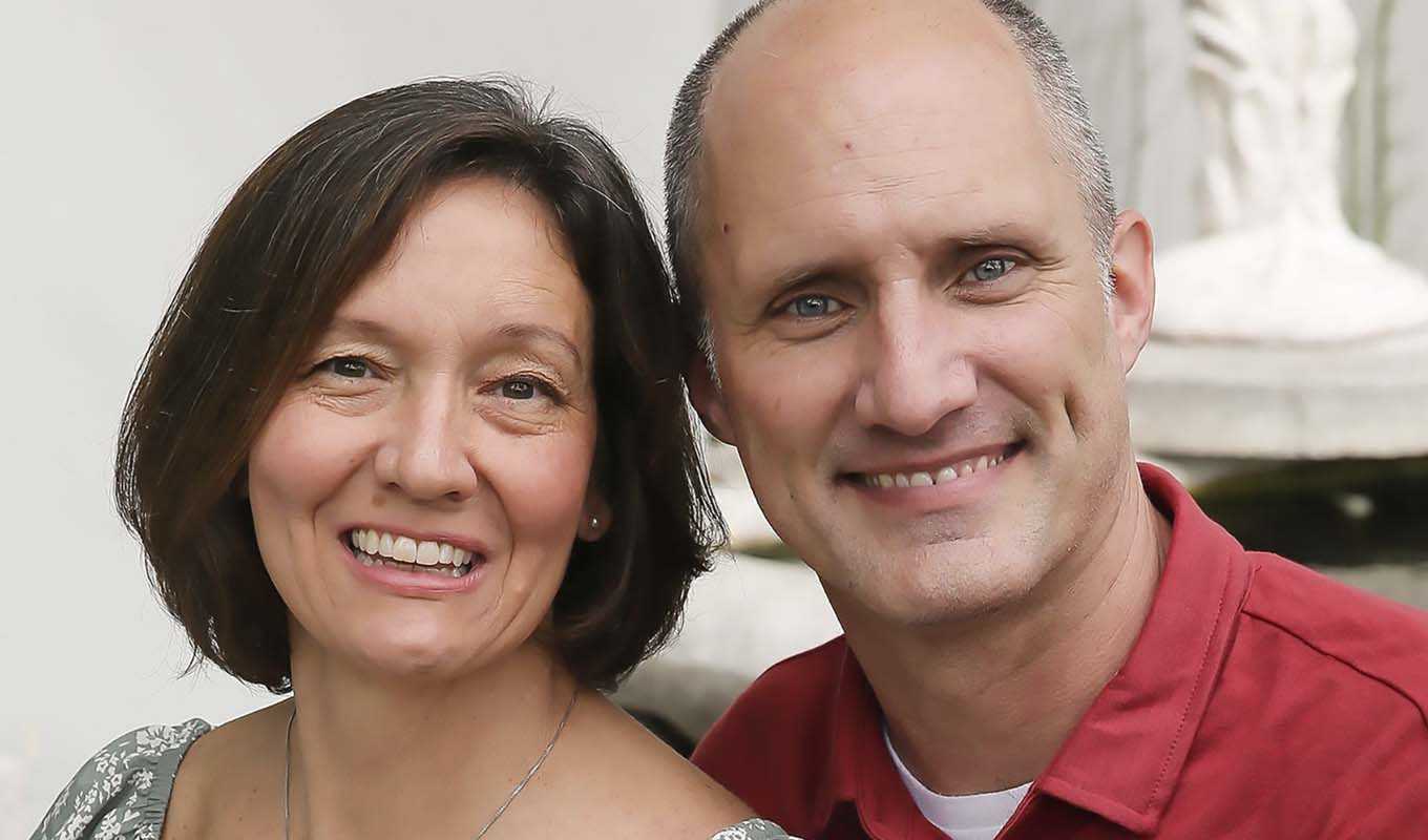 Dan Stayskal and his wife