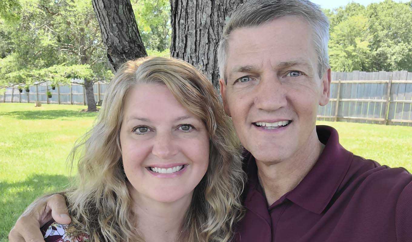 Doug Stroup and his wife