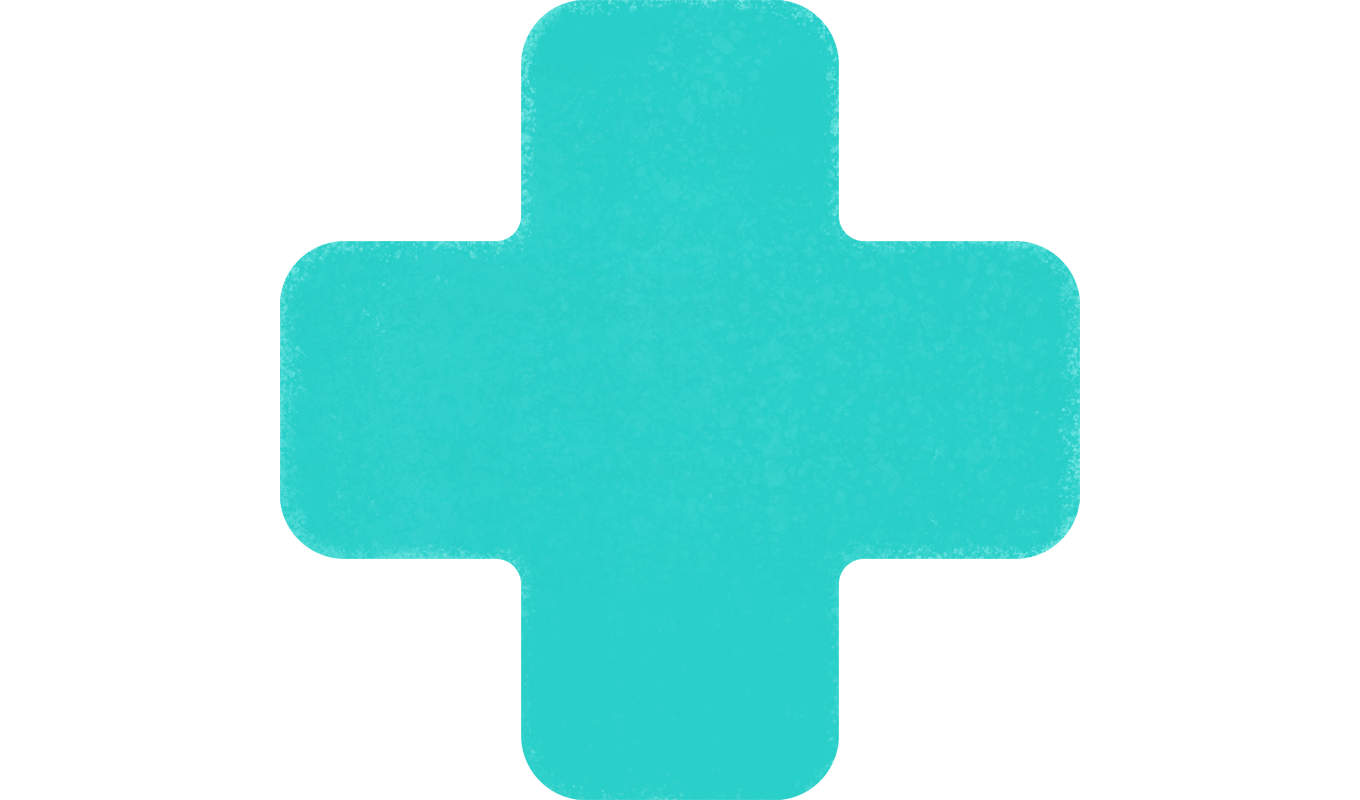 Illustration of the medical cross