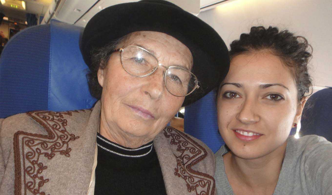 Laura with her Grandmother Marian