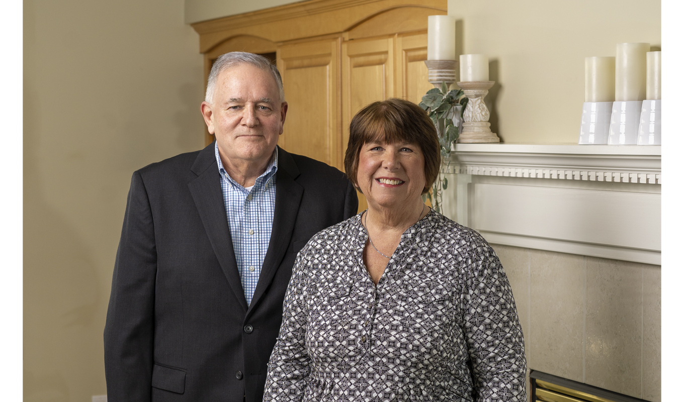Mark Blocher and his wife