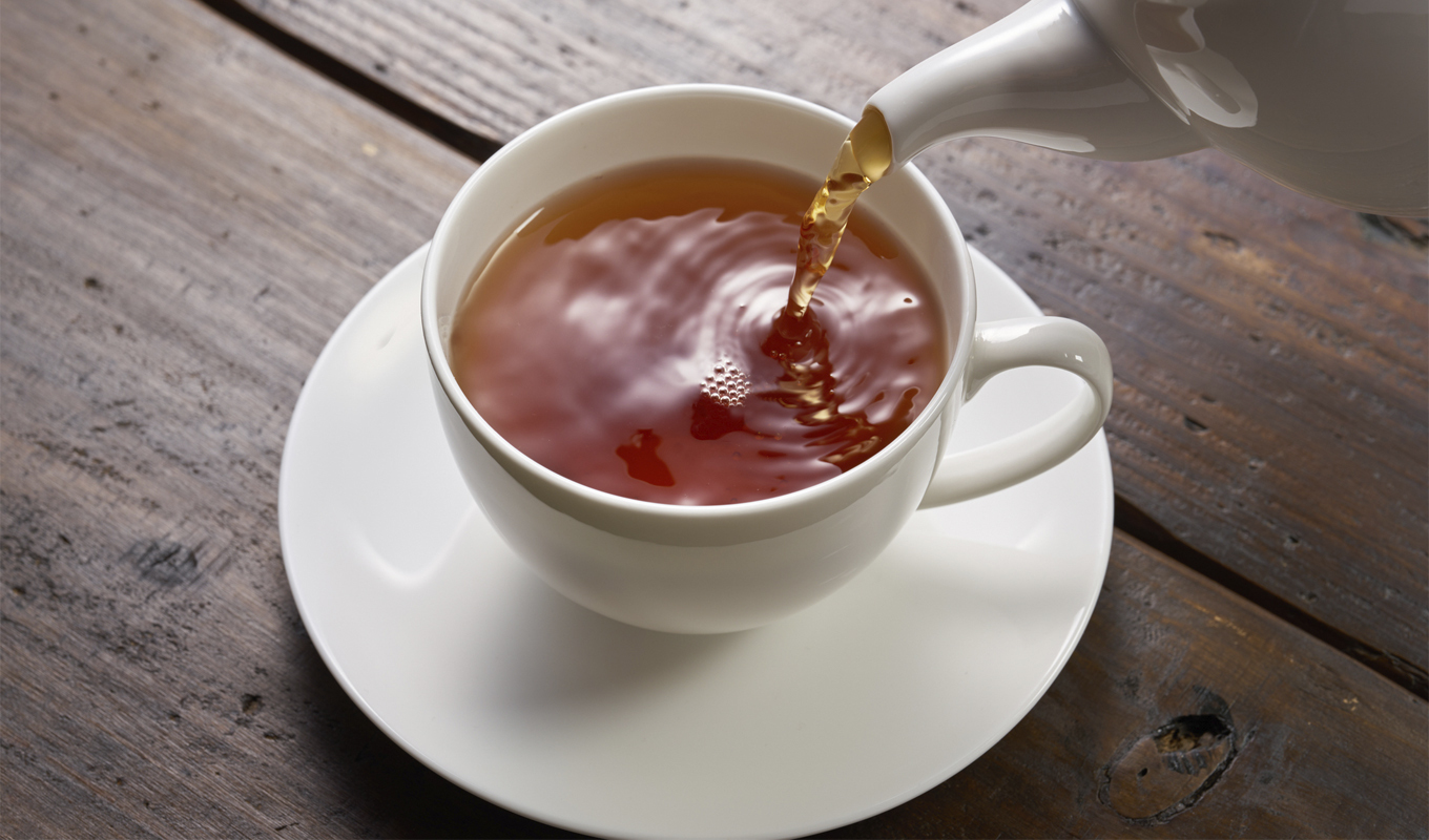 Cup of tea.