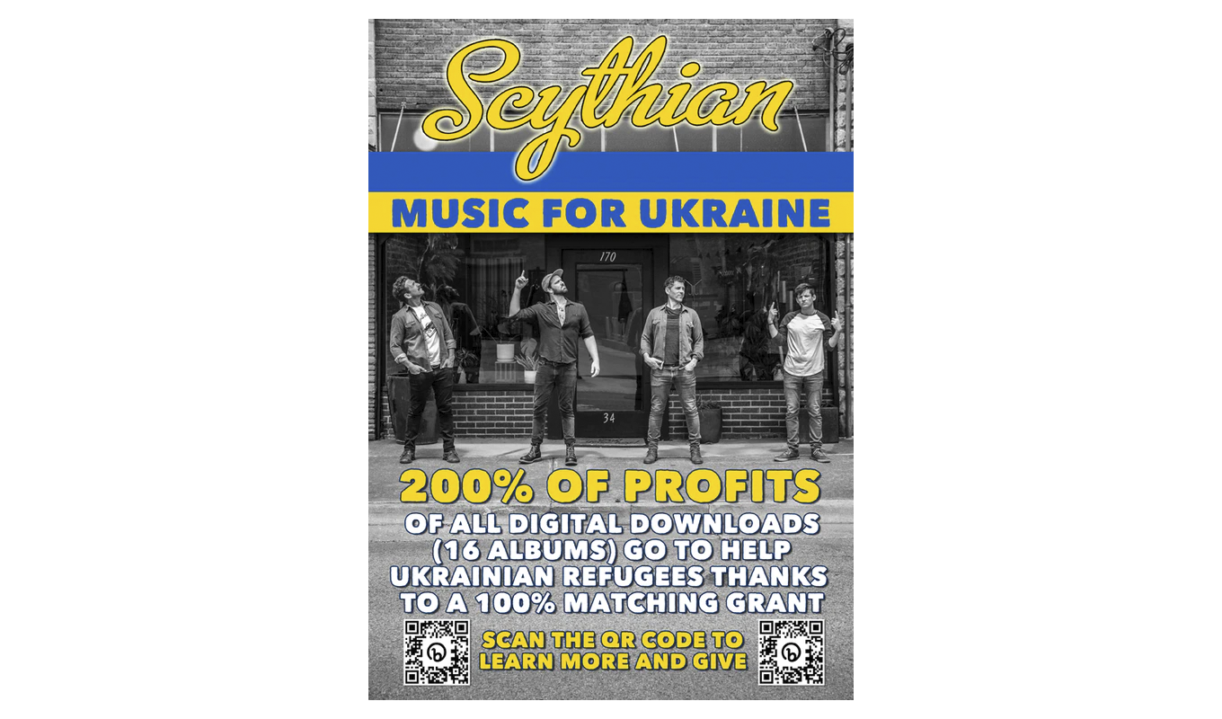 Scythian band performance poster