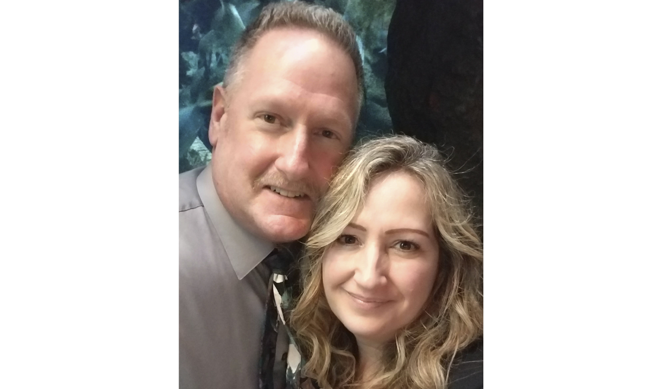 Silvia and her husband, Ronald