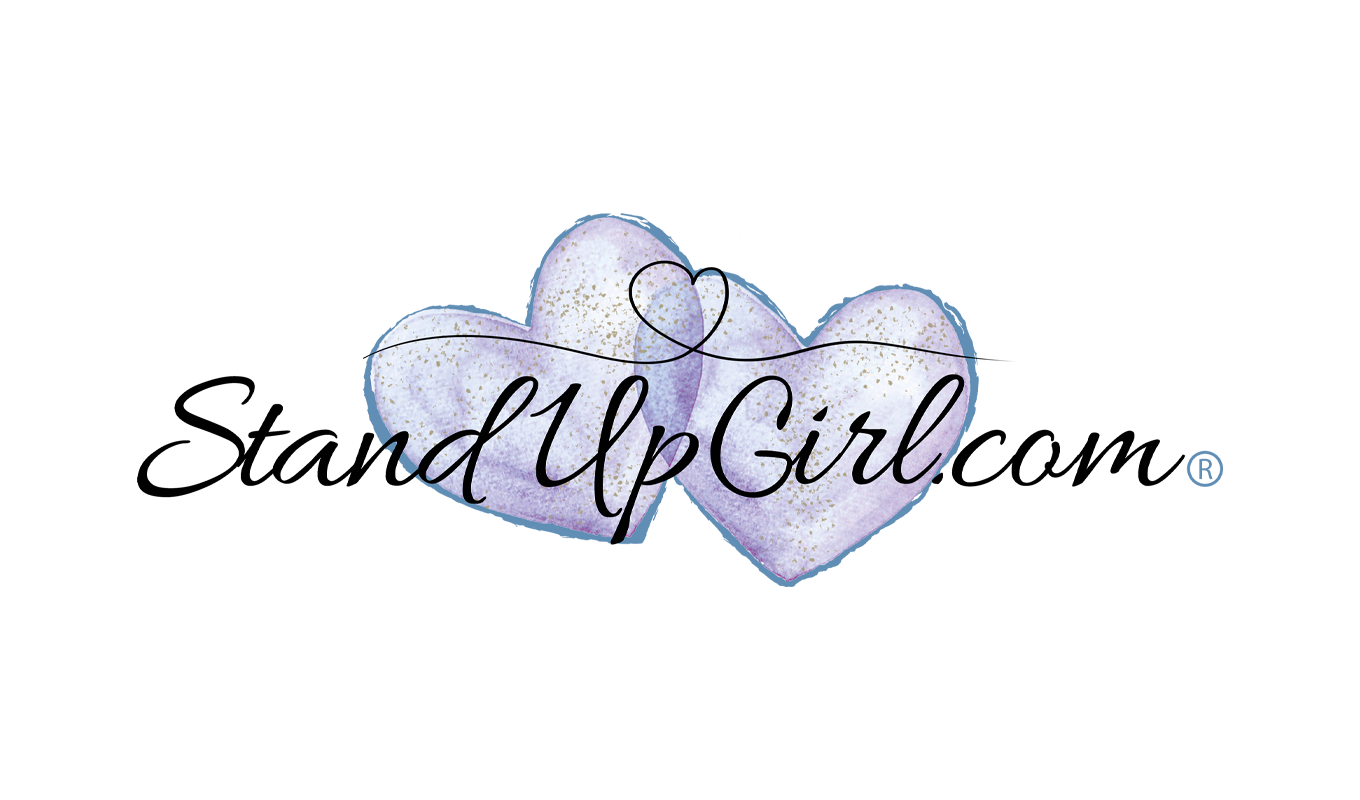 StandUpGirl dot com logo.